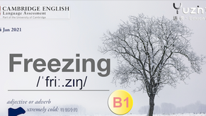 Weekly word-Freezing