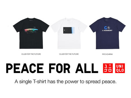 UNIQLO推出全新PEACE FOR ALL慈善T 恤設計
