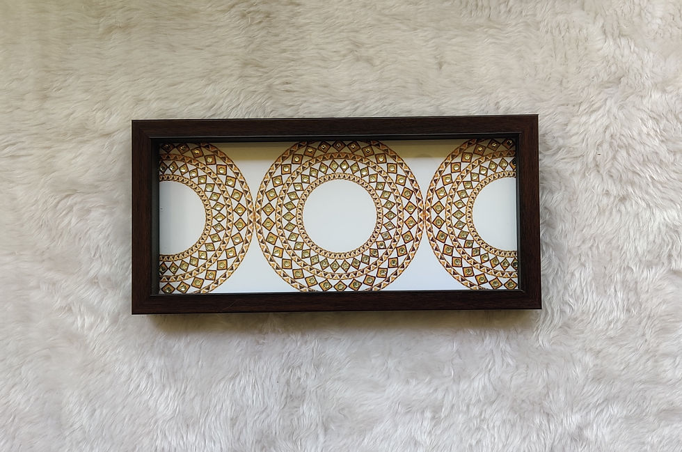 SUNBURST SERVING TRAY