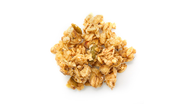 A cluster of Maple Morning Bliss Granola cereal