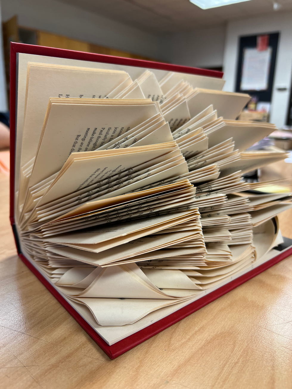 Folded Book Art
