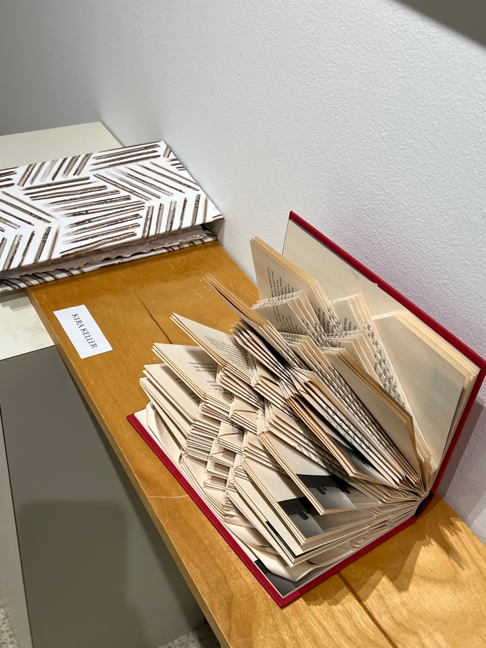 Book Art on Display