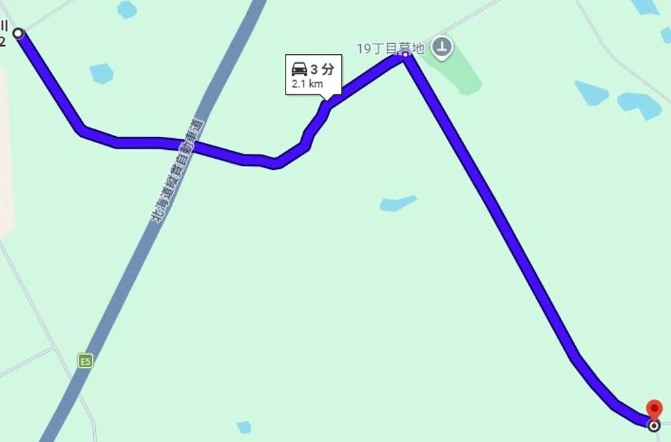 丸加高原下りダート地図