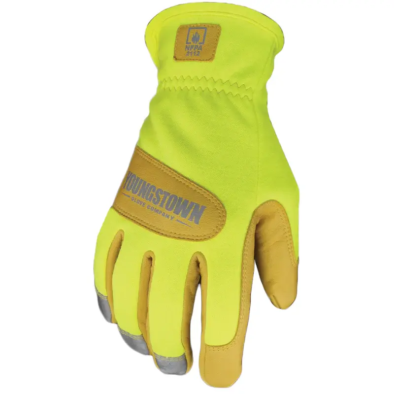 Safety Lime FR Mechanics Hybrid{12-2112-10-1