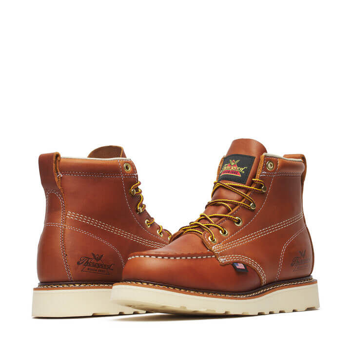 Women’s  6″ Tobacco Moc Toe MAXWear Wedge™-514-4200-2