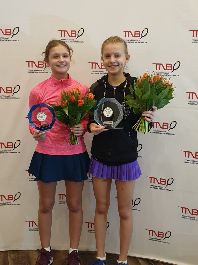 TNB-Meisterschaften Jugend Winter 2020 Leonie Bisschop Vizemeisterin bei den Juniorinnen U12