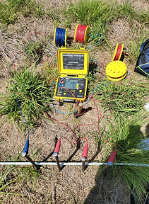 Field electrical resistivity testing services