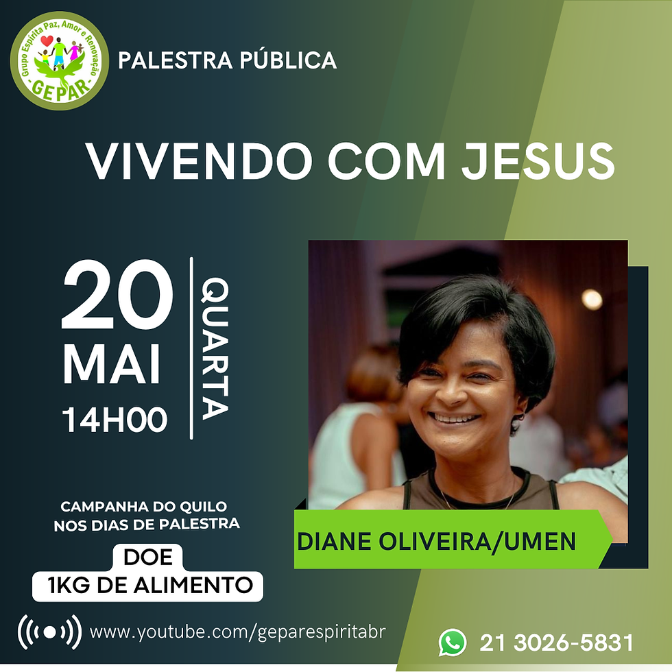 Palestra pública presencial