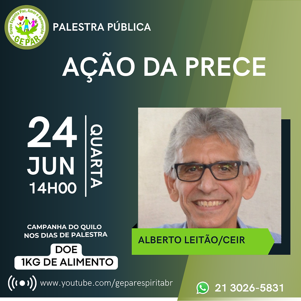 Palestra pública presencial