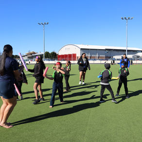 PE students put on a festival of physical activities