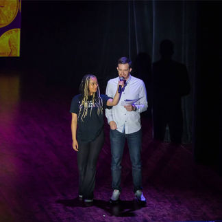 our CMO, Colton Snow, speaking at the showcase