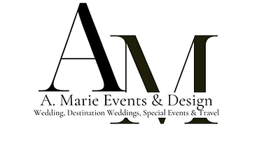 A. MARIE Events & Design logo