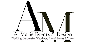 A. MARIE Events & Design logo