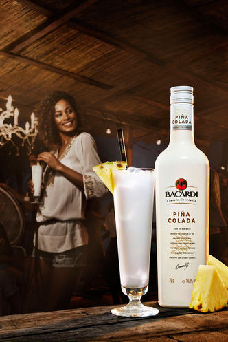 Martin dijkstra Bacardi Pina colada composite retouch image
