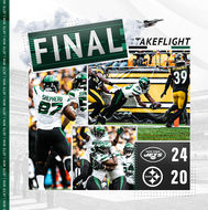 FINAL SCORE Jets vs Steelers