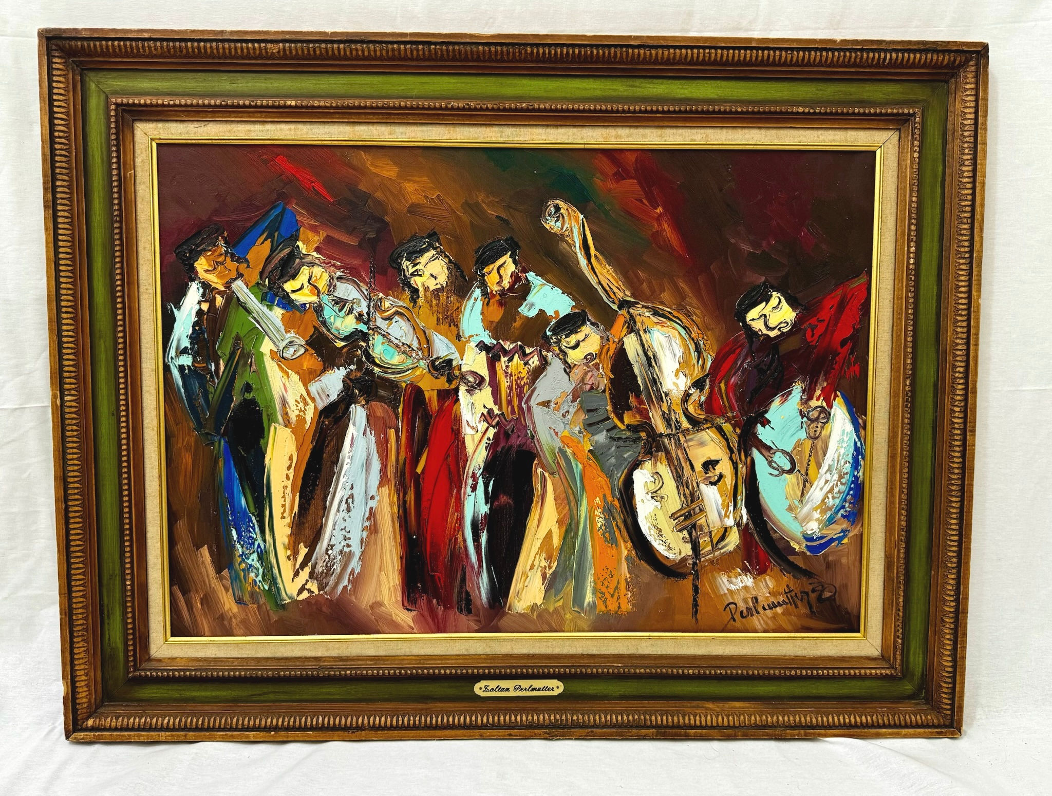 Zoltan Perlmutter, Romania-Israel (1922-2002) ‘Musicians’