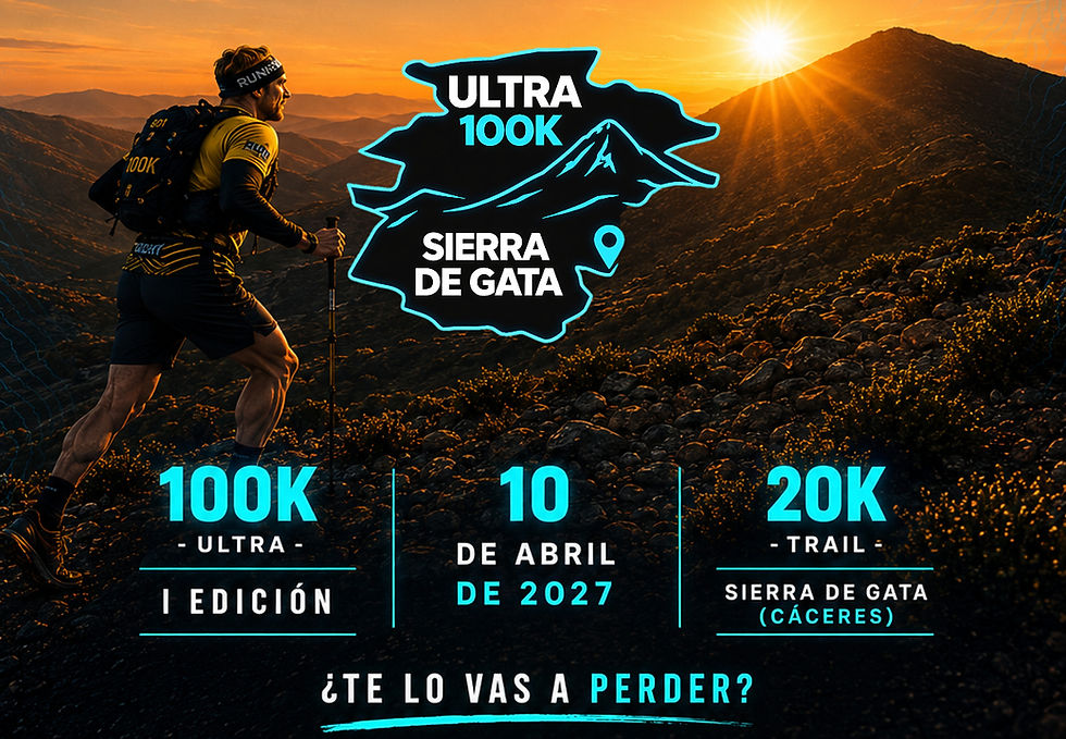 La Ultra 100K Sierra de Gata presenta su I Edición y abre oficialmente las inscripciones para 2027
