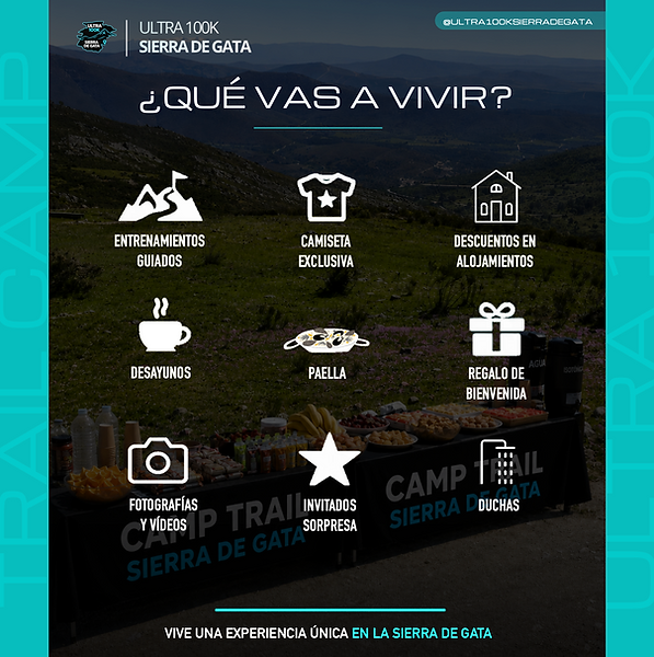 trail camp sierra de gata