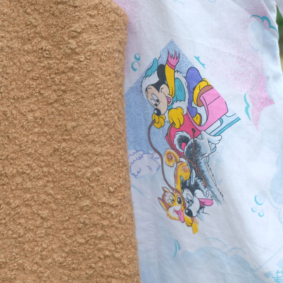 Miniature : Gilet caramel - Mickey et Minnie au sport d'hiver