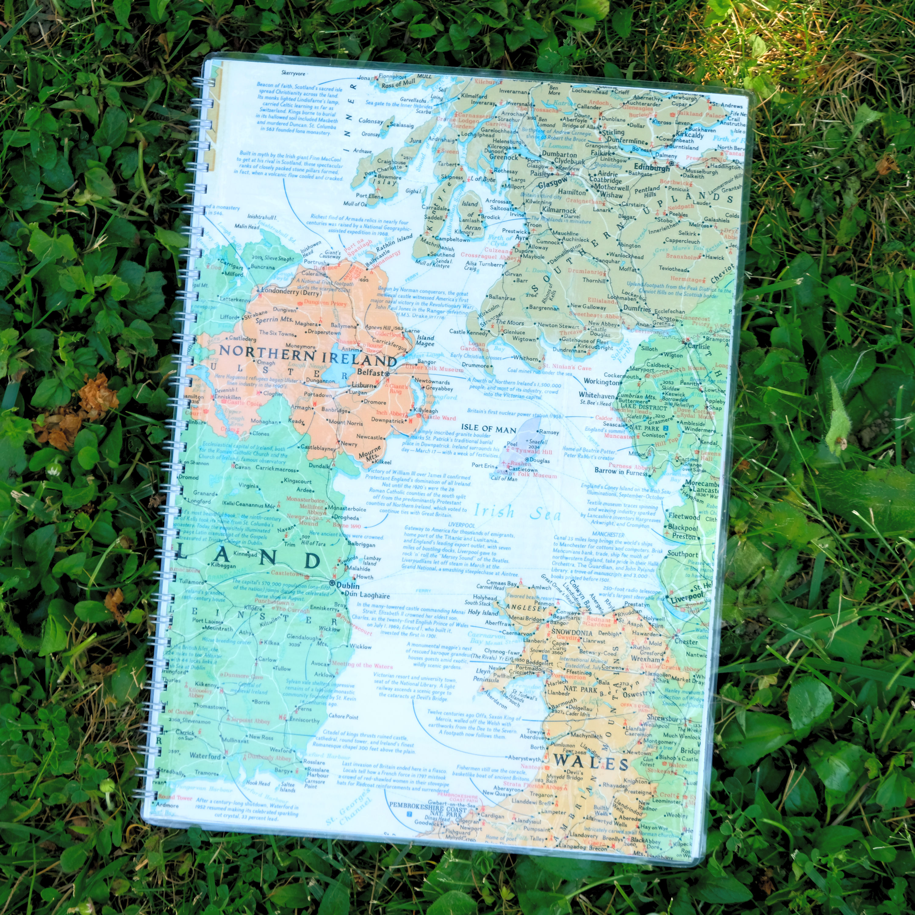 Cahier A4 - Irish sea