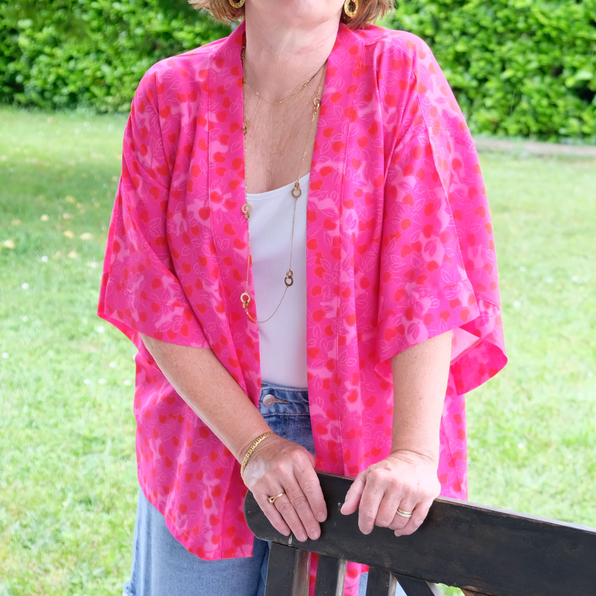 Kimono en viscose - Lili