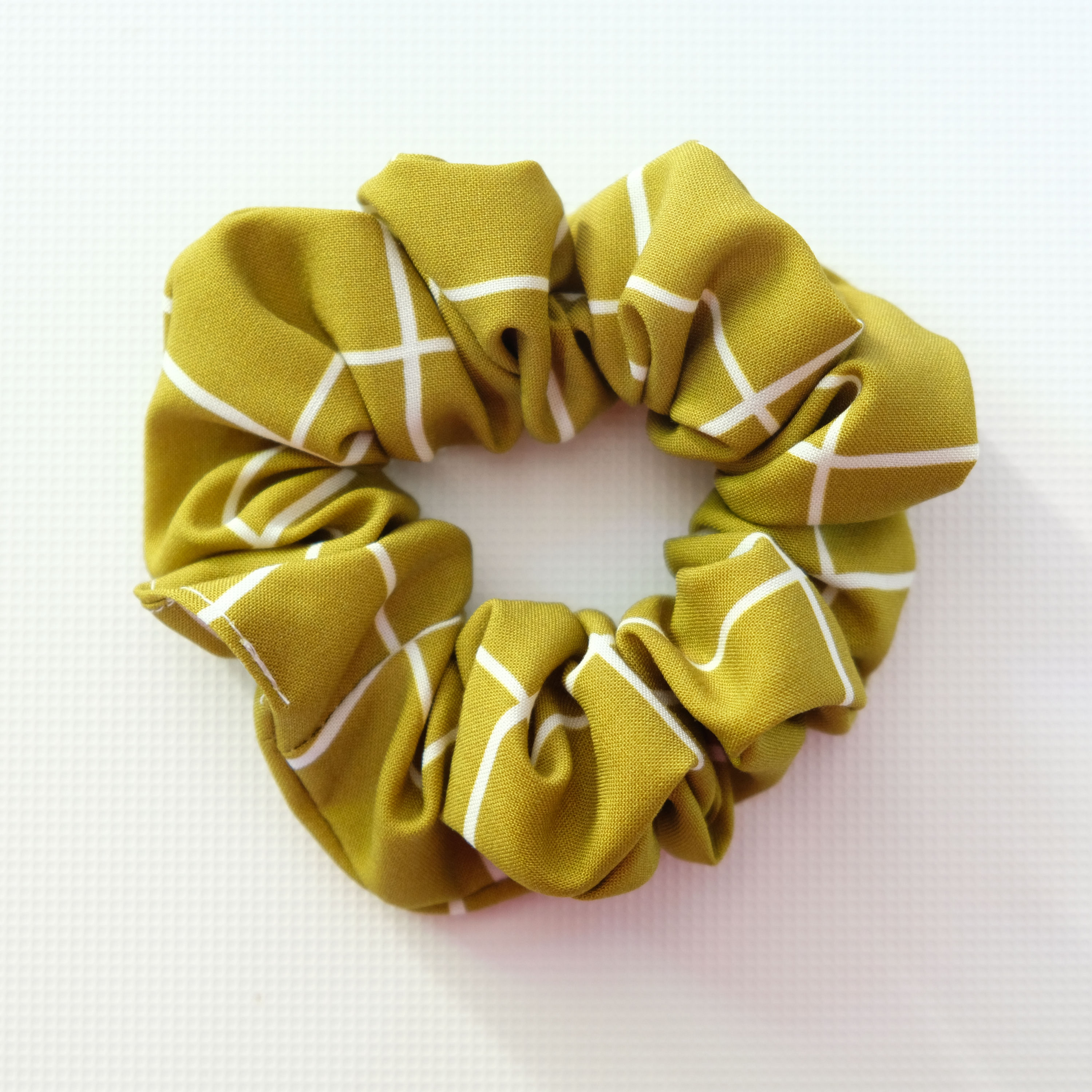 Chouchou viscose - vert olive