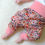 Miniature : Sarouel - Fleurs/rose