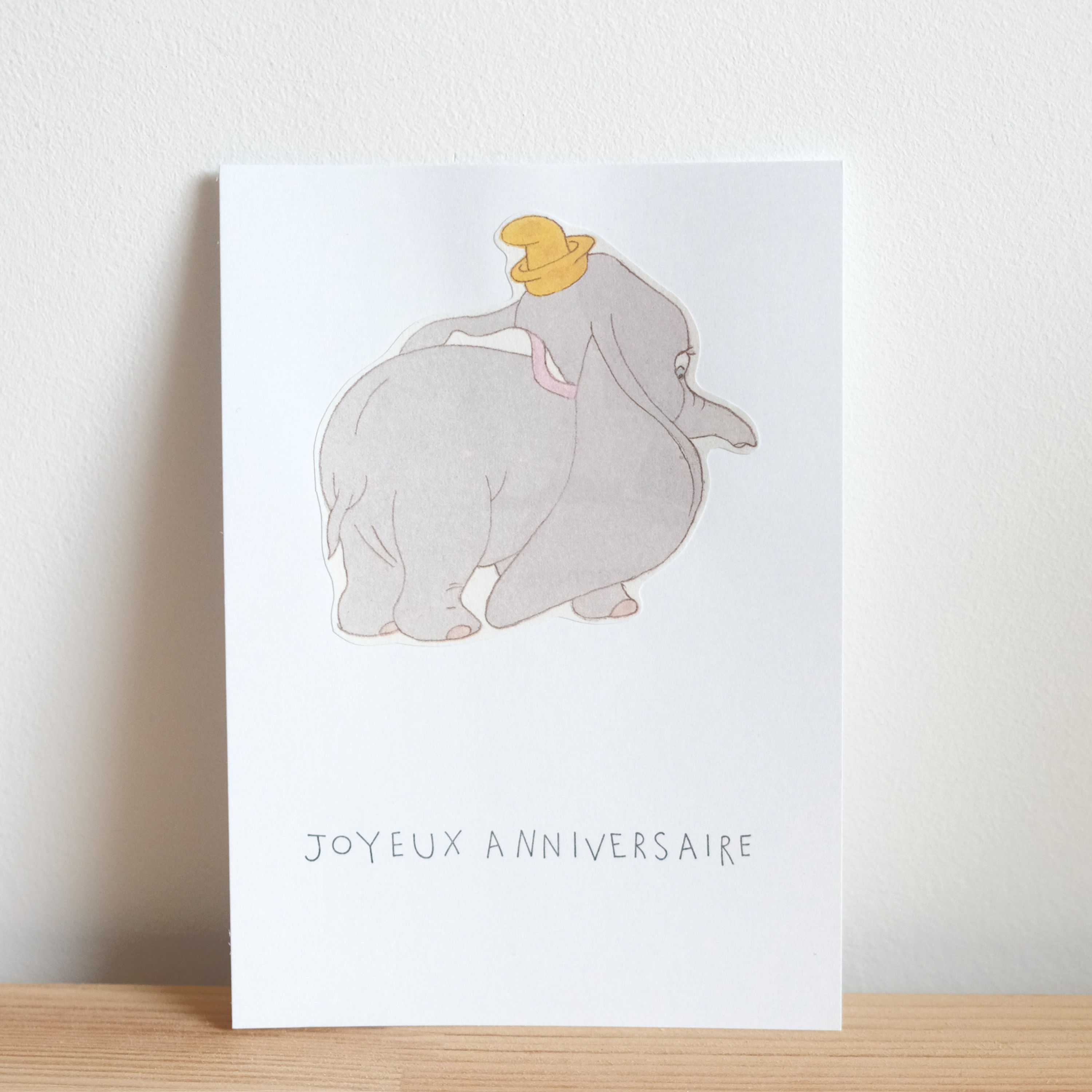Carte d'anniversaire  - Dumbo 3