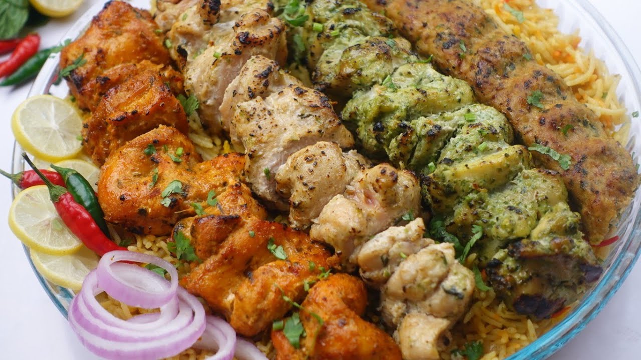 Arranged Food and Objects