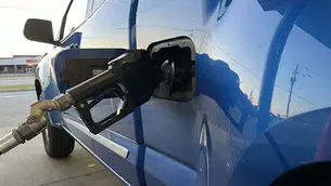 gas being pumped into a vehicle 