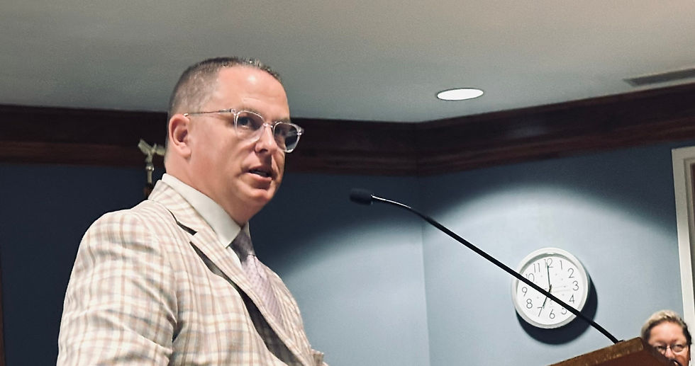 Wayne King at the CC Board of Commissioners public meeting June 1, 2026. | Chuck Thompson