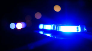 Law enforcement police blue lights