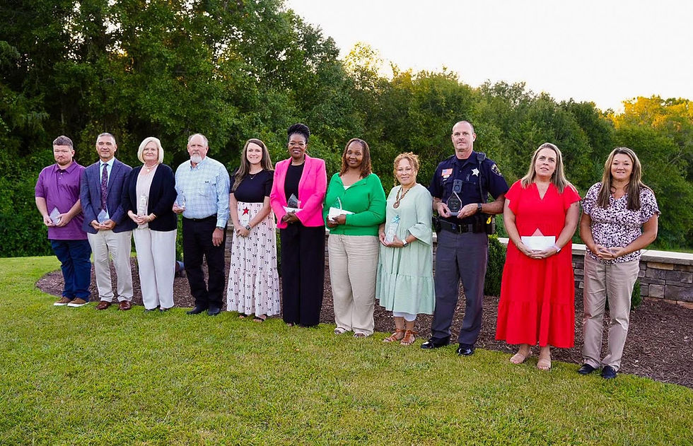 Awards banquet for CCS; Burns sweeps admin awards, teacher of the year goes to elementary teacher
