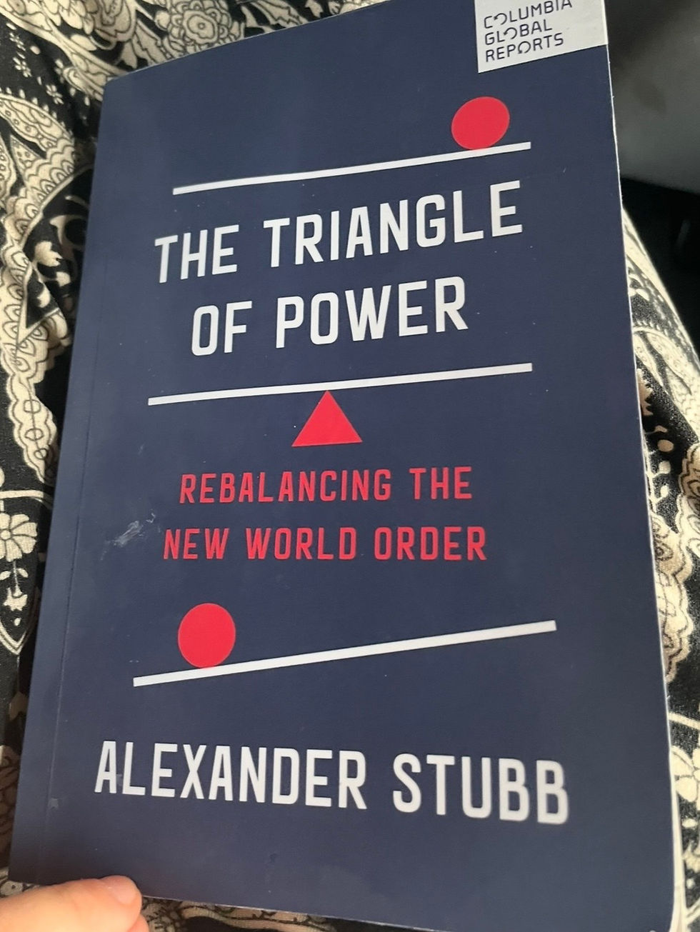 My copy of Finland President Alexander Stubb's book, signed. | Lauren Becatti