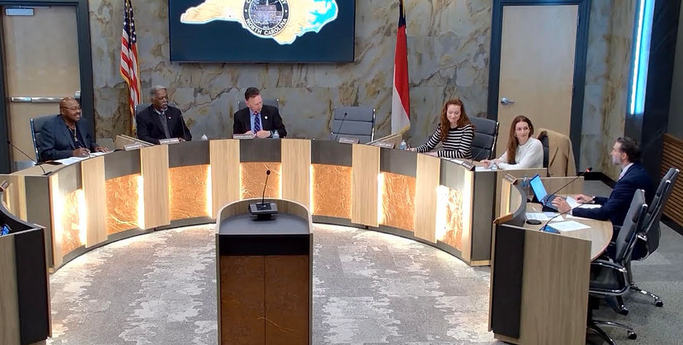 City Council listens as new City manager Justin Merritt gives his first public report as city manager, Jan. 12, 2026.    courtesy photo. 