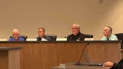 Boiling Springs Town Council in session