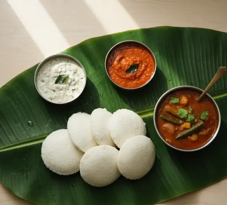 Arranged Food and Objects