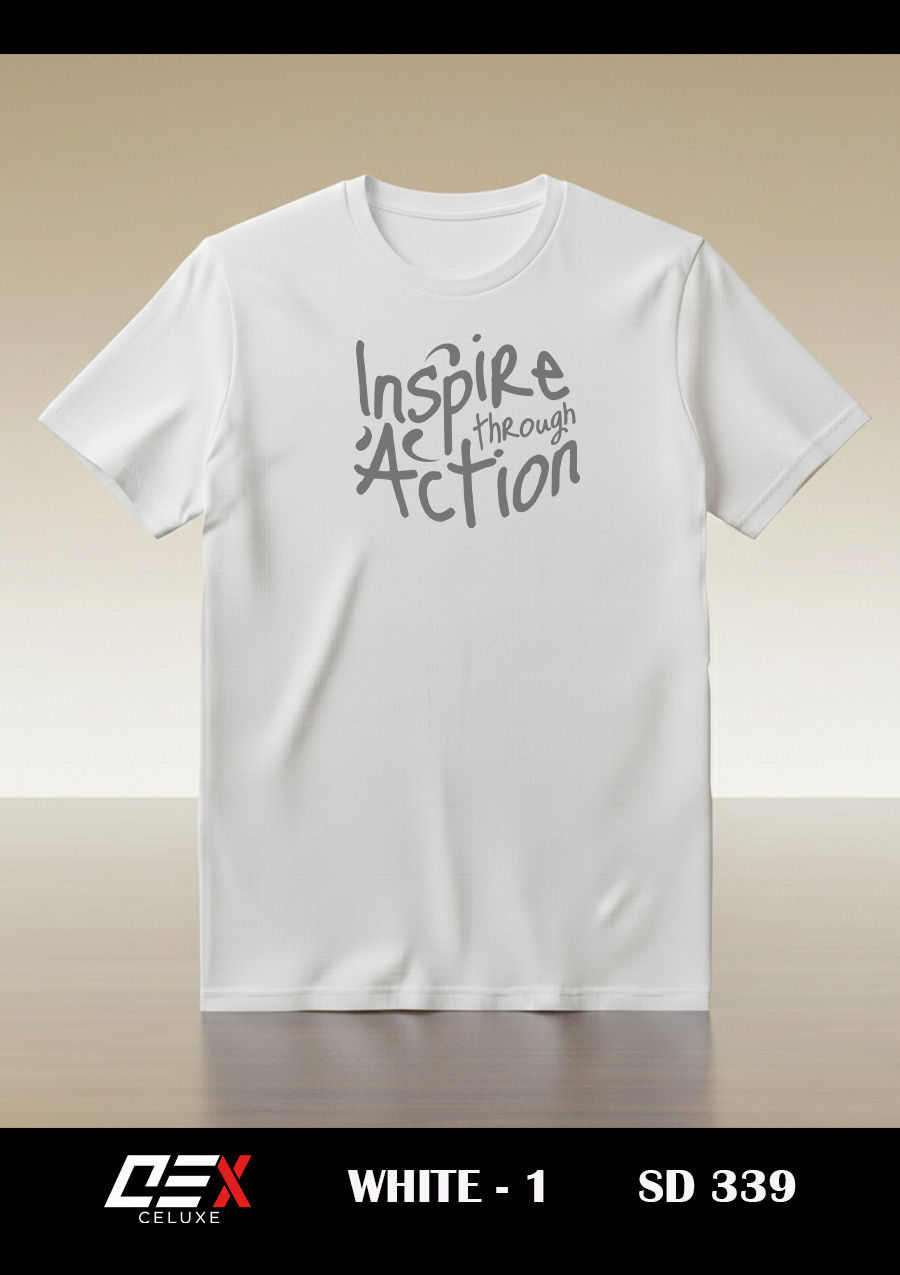 Thumbnail: Premium Cotton Crew Neck Unisex  T-Shirt (Regular-fit ) - SD 339