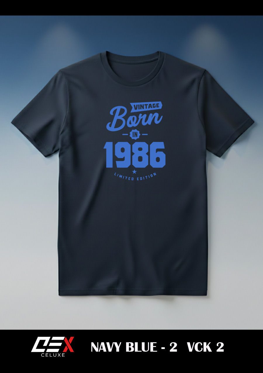 Thumbnail: Premium Cotton Crew Neck Unisex  T-Shirt (Regular-fit ) - VCK 2