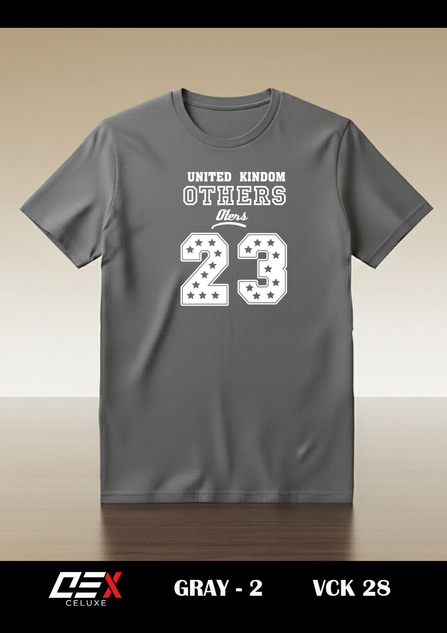 Thumbnail: Premium Cotton Crew Neck Unisex  T-Shirt (Regular-fit ) - VCK 28