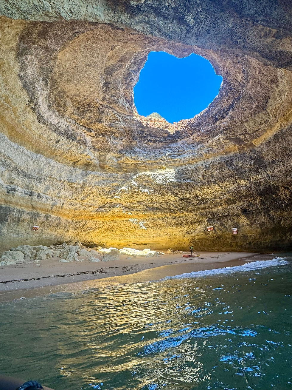 Explore the work, here is Benagil Cave in Portugal