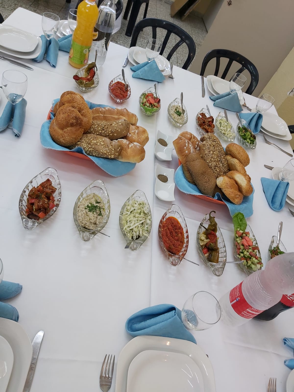 Arranged Food and Objects