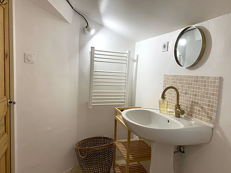 Meublé de tourisme location saisonnière gîte Vaison-la-Romaine Vaucluse Provence Mont-Ventoux - La Maison perchée SDB