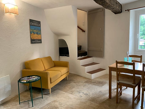 Meublé de tourisme location saisonnière gîte Vaison-la-Romaine Vaucluse Provence Mont-Ventoux - La Maison perchée séjour