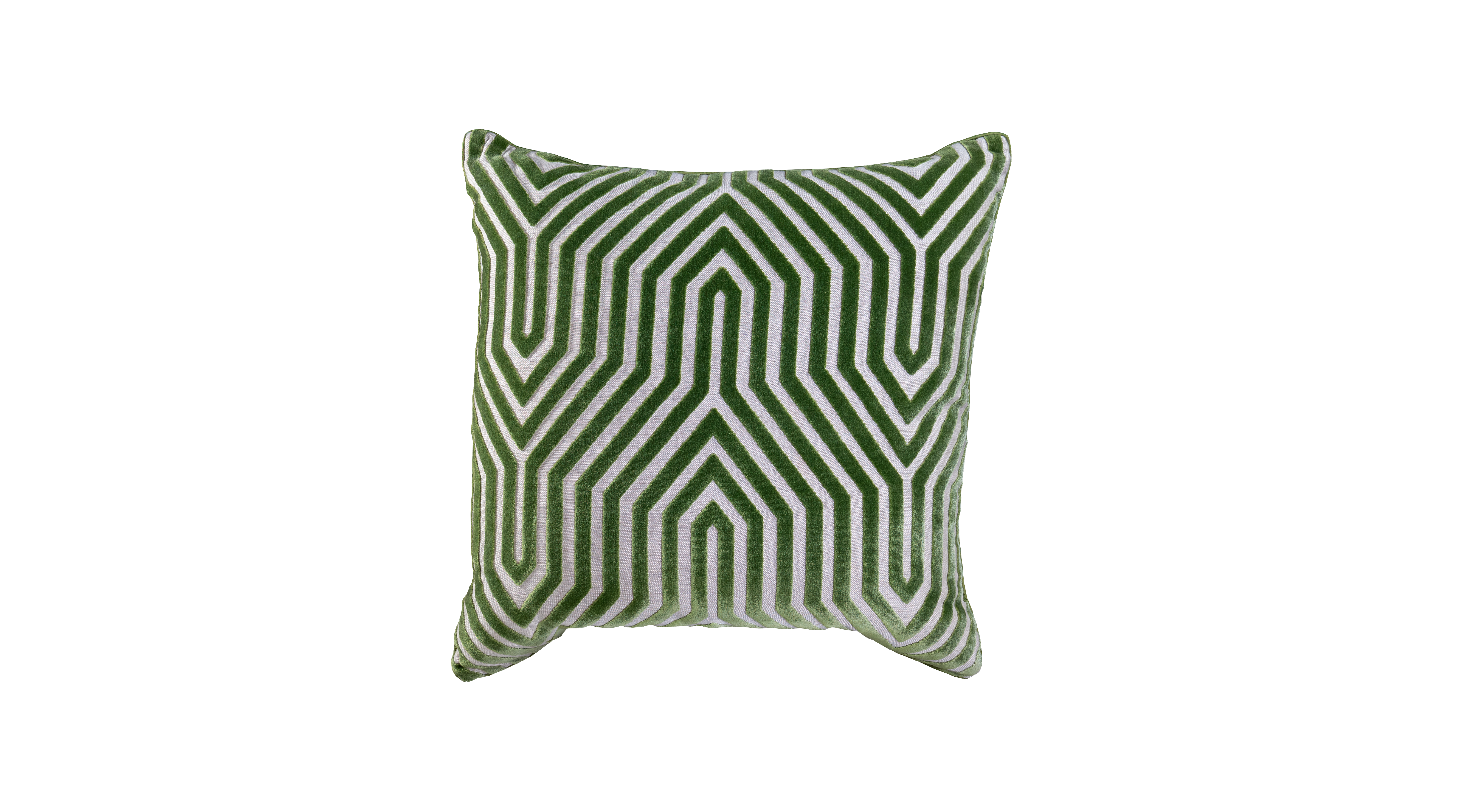 PILLOW-VANDERBILT VELVET LETTUCE 22X22