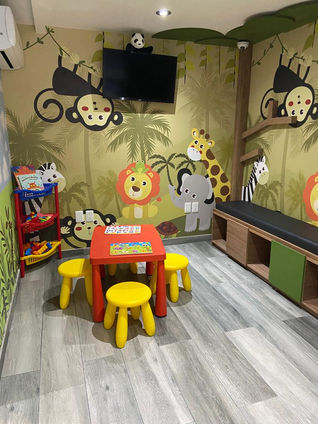 Mi Sala de Espera Infantil es segura y divertida