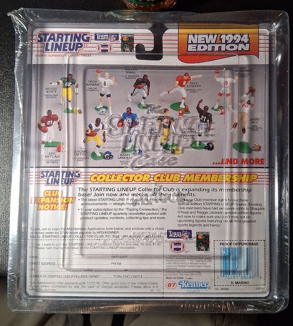 Thumbnail: 1994 Starting Lineup Dan Marino