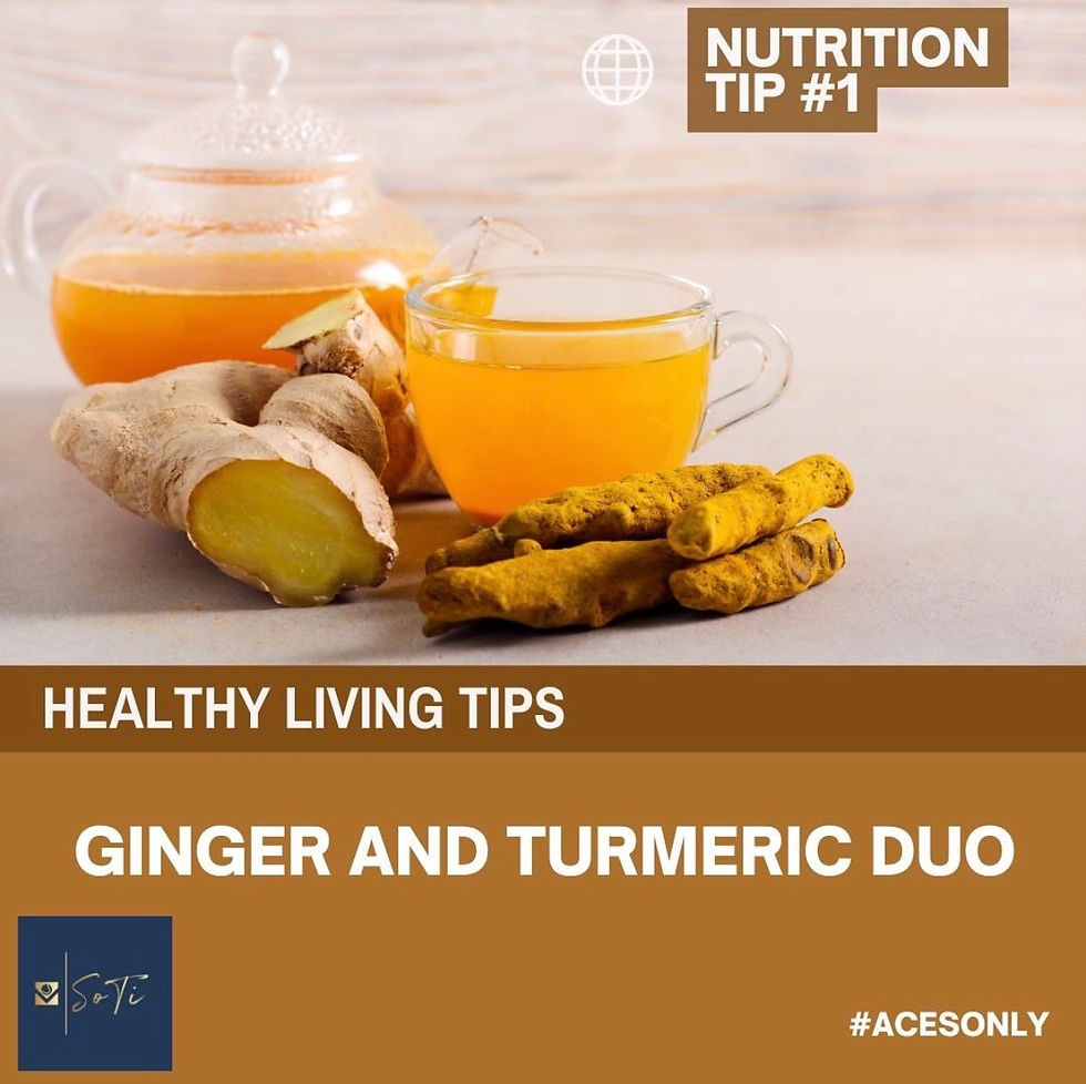🌿 Power Duo: Ginger & Turmeric for Tennis Players