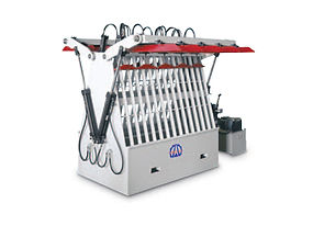 雙面油壓拼板機