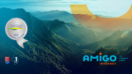 Amigo Internet recebe Selo Prata por Compromisso com o Meio Ambiente